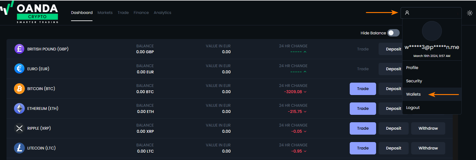 How to remove a debit or credit card in the OANDA Crypto web app? – OANDA  Crypto